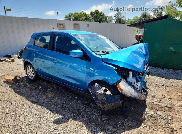 ML32AUHJ0RH033723 2024 MITSUBISHI MIRAGE Blue Առջևի աջ