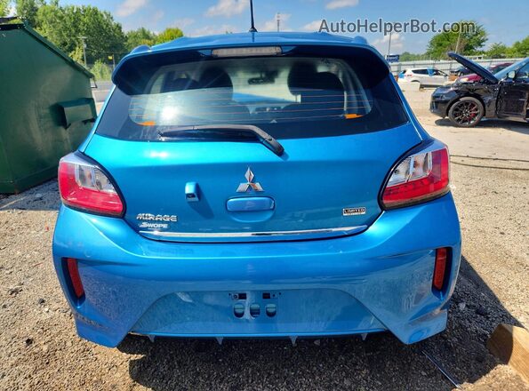 ML32AUHJ0RH033723 2024 MITSUBISHI MIRAGE Blue Հետևի տեսք