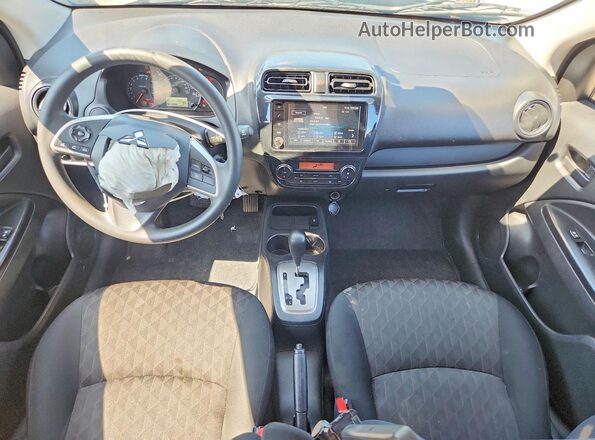 ML32AUHJ0RH033723 2024 MITSUBISHI MIRAGE Blue Առջևի վահանակի տեսք