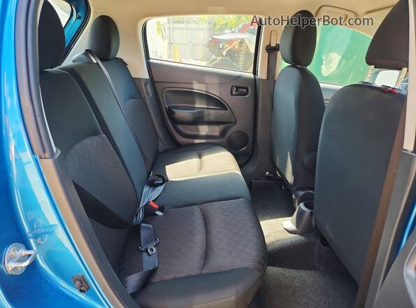 ML32AUHJ0RH033723 2024 MITSUBISHI MIRAGE Blue Հետևի նստատեղերի տեսք