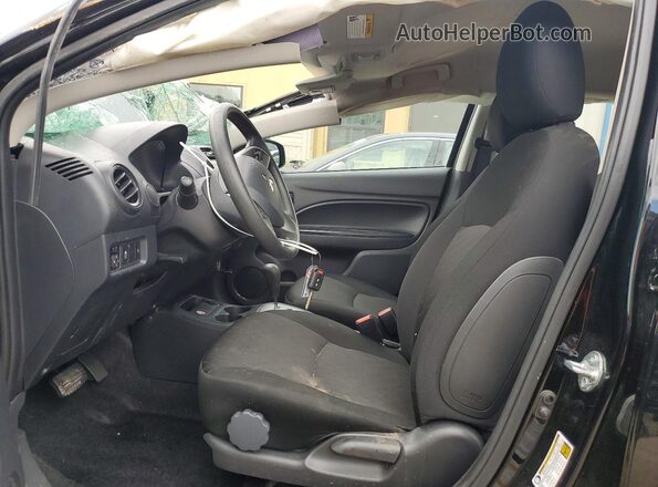 ML32AUHJ0RH035715 2024 MITSUBISHI MIRAGE Black Вид салону спереду