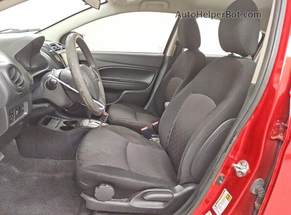 ML32AUHJ1MH001386 2021 MITSUBISHI MIRAGE Red Սալոնի դիմացի տեսք