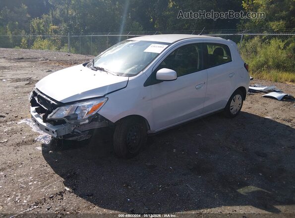 ML32AUHJ1RH021127 2024 MITSUBISHI MIRAGE Silver წინა მარცხენა ხედი სამი მეოთხედიდან