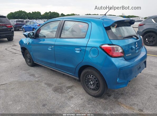 ML32AUHJ1RH035092 2024 MITSUBISHI MIRAGE Blue უკანა მარცხენა