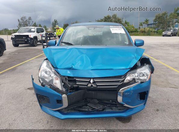 ML32AUHJ1RH035092 2024 MITSUBISHI MIRAGE Blue ხელსაწყოთა პანელის ხედი