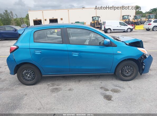 ML32AUHJ1RH035092 2024 MITSUBISHI MIRAGE Blue უკანა სალონის ხედი
