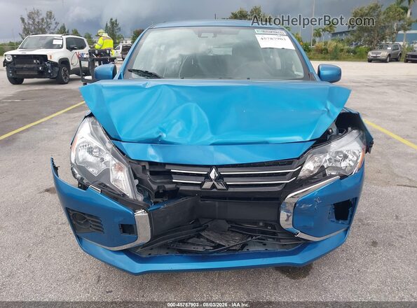 ML32AUHJ1RH035092 2024 MITSUBISHI MIRAGE Blue წინა ხედი