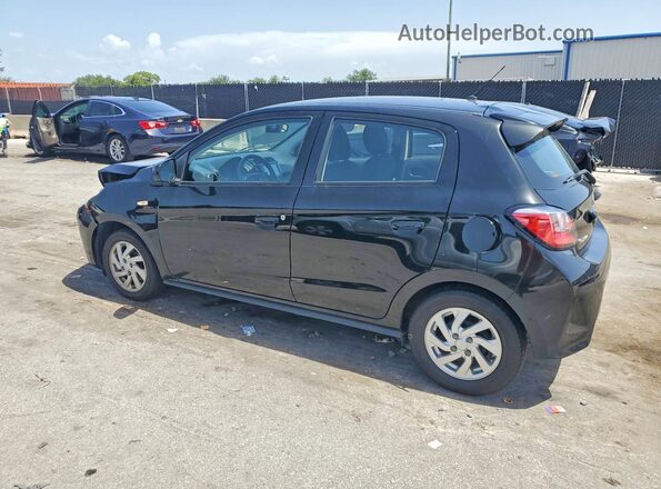 ML32AUHJ2MH008685 2021 MITSUBISHI MIRAGE Black უკანა მარცხენა