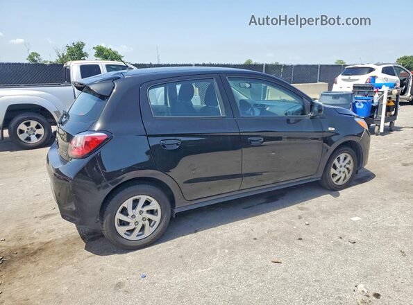 ML32AUHJ2MH008685 2021 MITSUBISHI MIRAGE Black უკანა მარჯვენა