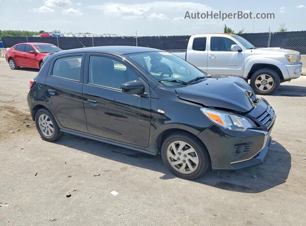 ML32AUHJ2MH008685 2021 MITSUBISHI MIRAGE Black წინა მარჯვენა