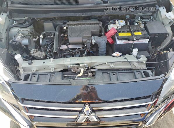 ML32AUHJ2MH008685 2021 MITSUBISHI MIRAGE Black უკანა სალონის ხედი