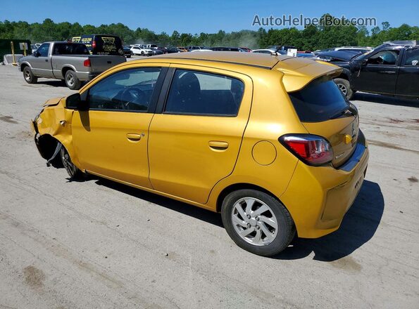 ML32AUHJ2NH007019 2022 MITSUBISHI MIRAGE Yellow Trasero izquierdo