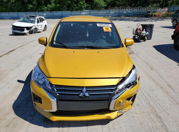 ML32AUHJ2NH007019 2022 MITSUBISHI MIRAGE Yellow Vista frontal