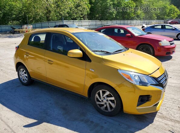 ML32AUHJ2NH007019 2022 MITSUBISHI MIRAGE Yellow Delantero derecho
