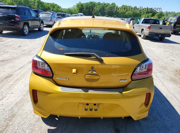 ML32AUHJ2NH007019 2022 MITSUBISHI MIRAGE Yellow Vista trasera