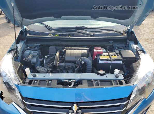 ML32AUHJ2RH004577 2024 MITSUBISHI MIRAGE Blue Սալոնի հետևի տեսք