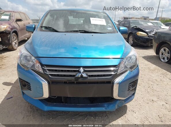 ML32AUHJ2RH021458 2024 MITSUBISHI MIRAGE Blue Սալոնի հետևի տեսք