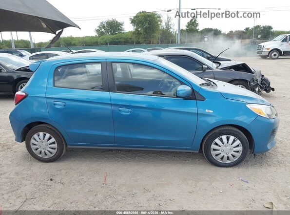 ML32AUHJ2RH021458 2024 MITSUBISHI MIRAGE Blue Սալոնի 360 աստիճան տեսք