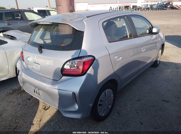 ML32AUHJ2RH026742 2024 MITSUBISHI MIRAGE Серебряный Задняя правая четверть