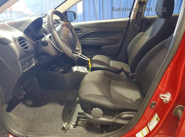 ML32AUHJ2RH032024 2024 MITSUBISHI MIRAGE Red წინა სალონის ხედი