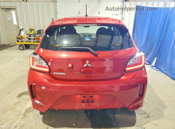 ML32AUHJ2RH032024 2024 MITSUBISHI MIRAGE Red უკანა ხედი