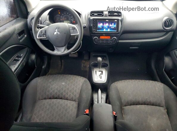 ML32AUHJ3MH000515 2021 MITSUBISHI MIRAGE Серебряный Вид панели приборов