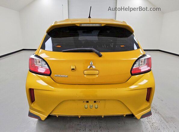 ML32AUHJ3MH001180 2021 MITSUBISHI MIRAGE Gold Rear view