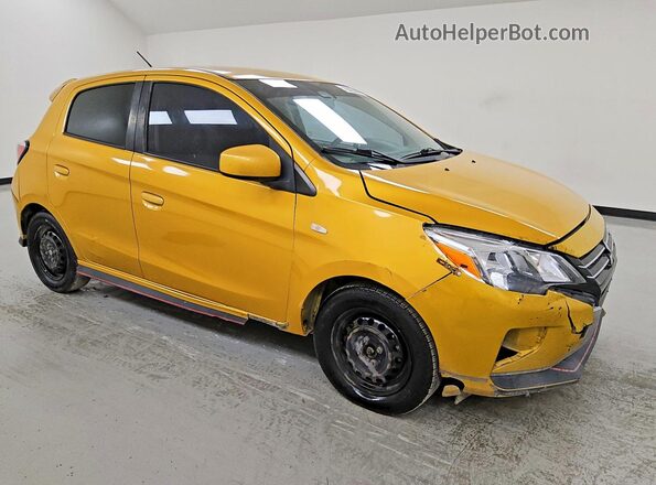 ML32AUHJ3MH001180 2021 MITSUBISHI MIRAGE Gold Front right