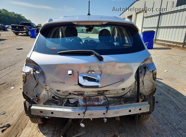 ML32AUHJ3NH000838 2022 MITSUBISHI MIRAGE Silver უკანა ხედი