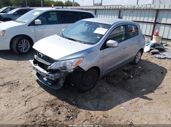 ML32AUHJ3RH016088 2024 MITSUBISHI MIRAGE Silver Vista tres cuartos delantera izquierda