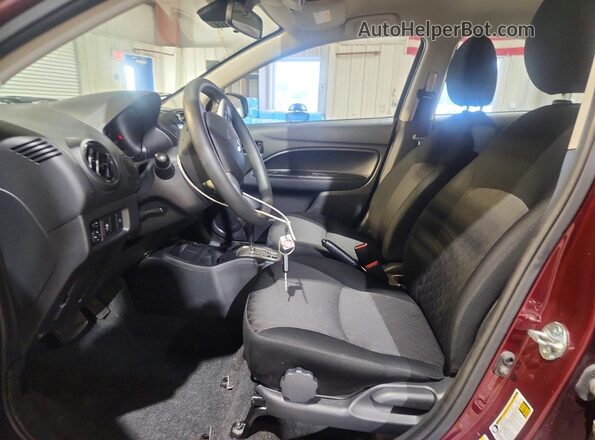 ML32AUHJ3RH017709 2024 MITSUBISHI MIRAGE Maroon წინა სალონის ხედი