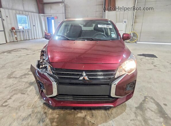 ML32AUHJ3RH017709 2024 MITSUBISHI MIRAGE Maroon წინა ხედი