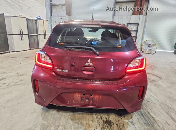 ML32AUHJ3RH017709 2024 MITSUBISHI MIRAGE Maroon უკანა ხედი