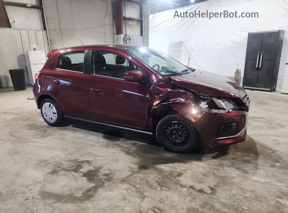 ML32AUHJ3RH017709 2024 MITSUBISHI MIRAGE Maroon 