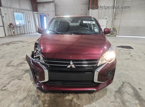 ML32AUHJ3RH017709 2024 MITSUBISHI MIRAGE Maroon სალონის 360-გრადუსიანი ხედი