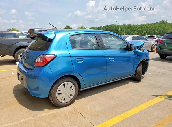 ML32AUHJ3RH020044 2024 MITSUBISHI MIRAGE Blue უკანა მარჯვენა