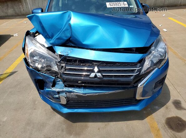 ML32AUHJ3RH020044 2024 MITSUBISHI MIRAGE Blue უკანა სალონის ხედი
