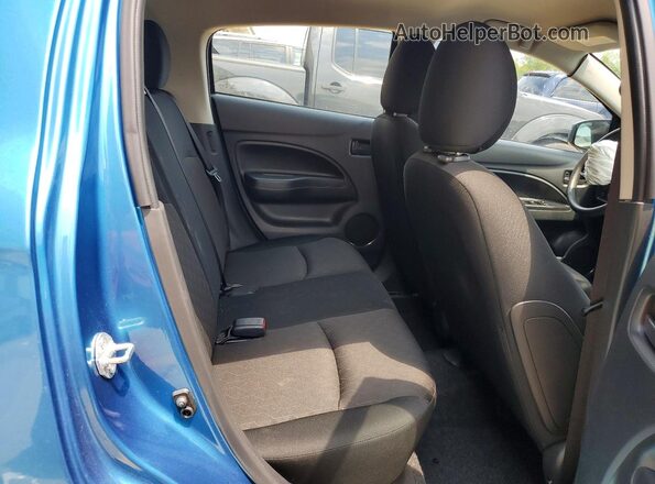 ML32AUHJ3RH020044 2024 MITSUBISHI MIRAGE Blue უკანა სავარძლების ხედი