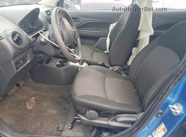 ML32AUHJ3RH020965 2024 MITSUBISHI MIRAGE Blue Vista interior delantera