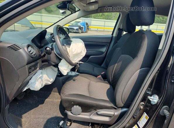 ML32AUHJ3RH022473 2024 MITSUBISHI MIRAGE Черный Вид салона спереди