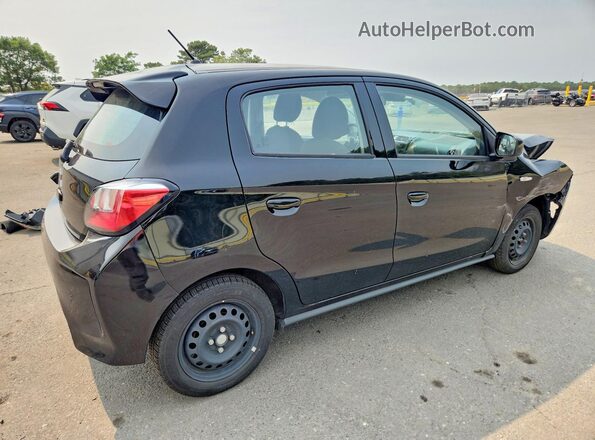 ML32AUHJ3RH022473 2024 MITSUBISHI MIRAGE Черный Задняя правая четверть