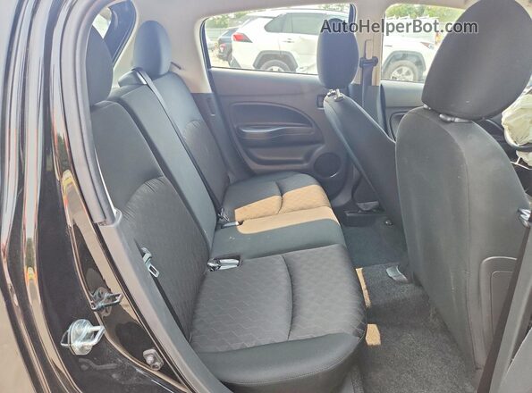 ML32AUHJ3RH022473 2024 MITSUBISHI MIRAGE Черный Вид задних сидений