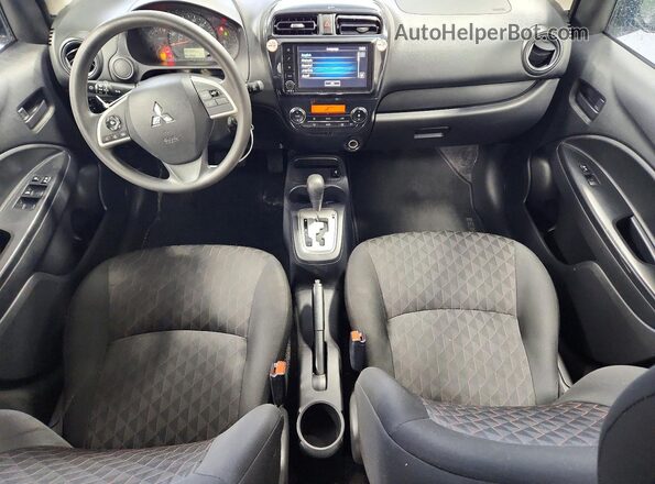 ML32AUHJ3RH025597 2024 MITSUBISHI MIRAGE Black Dashboard view