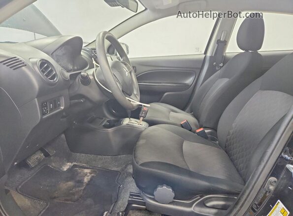 ML32AUHJ3RH025597 2024 MITSUBISHI MIRAGE Black Front interior view