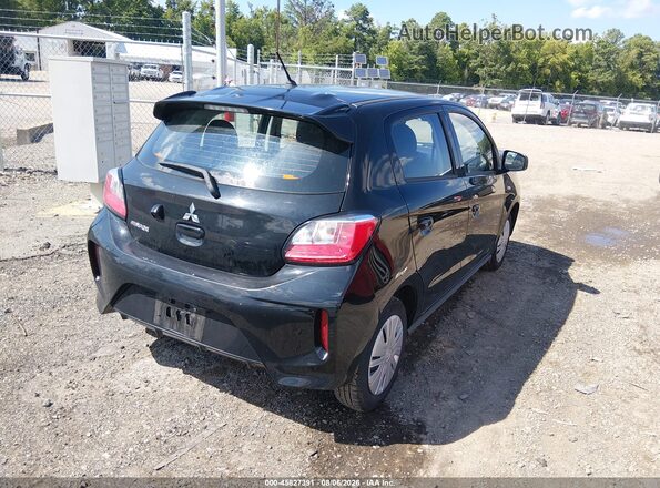 ML32AUHJ3RH034509 2024 MITSUBISHI MIRAGE Black უკანა მარჯვენა