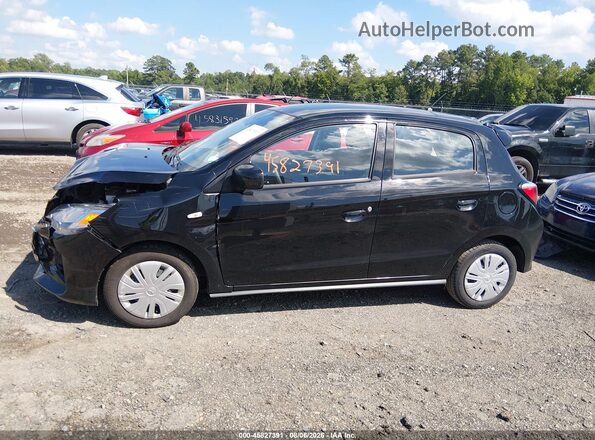 ML32AUHJ3RH034509 2024 MITSUBISHI MIRAGE Black სალონის 360-გრადუსიანი ხედი
