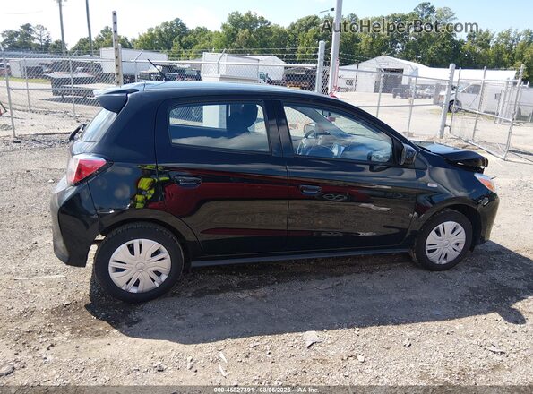 ML32AUHJ3RH034509 2024 MITSUBISHI MIRAGE Black უკანა სალონის ხედი