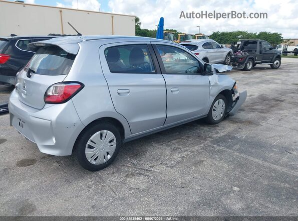 ML32AUHJ3RH035918 2024 MITSUBISHI MIRAGE Silver Tył prawy