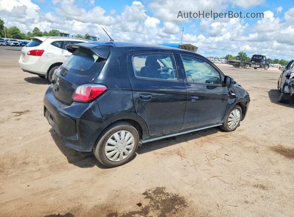 ML32AUHJ4NH003313 2022 MITSUBISHI MIRAGE Black უკანა მარჯვენა