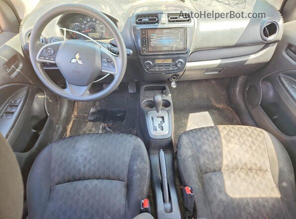 ML32AUHJ4NH003313 2022 MITSUBISHI MIRAGE Black წინა პანელის ხედი